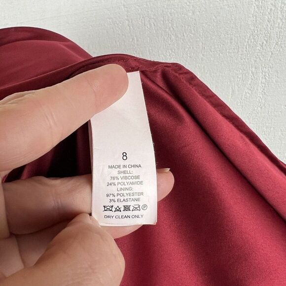 Kate Spade Floradoodle Halter Dress 8 Womens Pink Print Fit & Flare Pockets - Picture 9 of 11